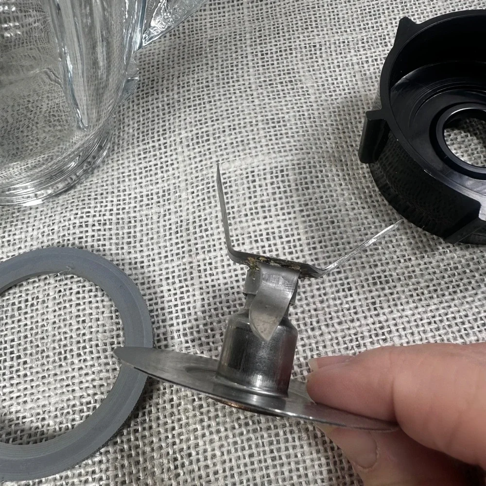 Oster Blender Replacement Glass Jar Complete Lid Blade Base Cap 6 Cup Pitcher